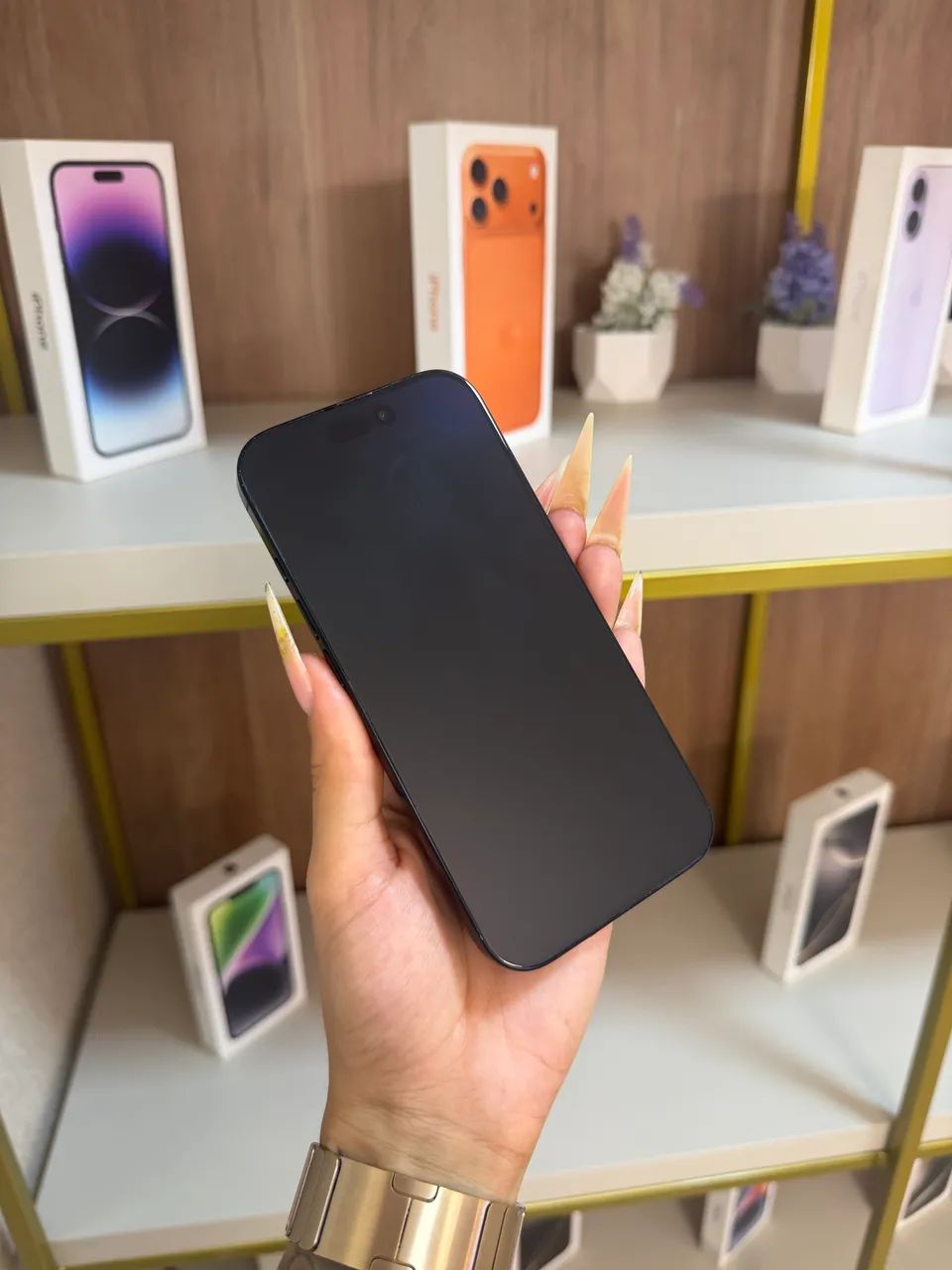 iPhone 16 Pro 256GB Titânio Preto - Foto 5