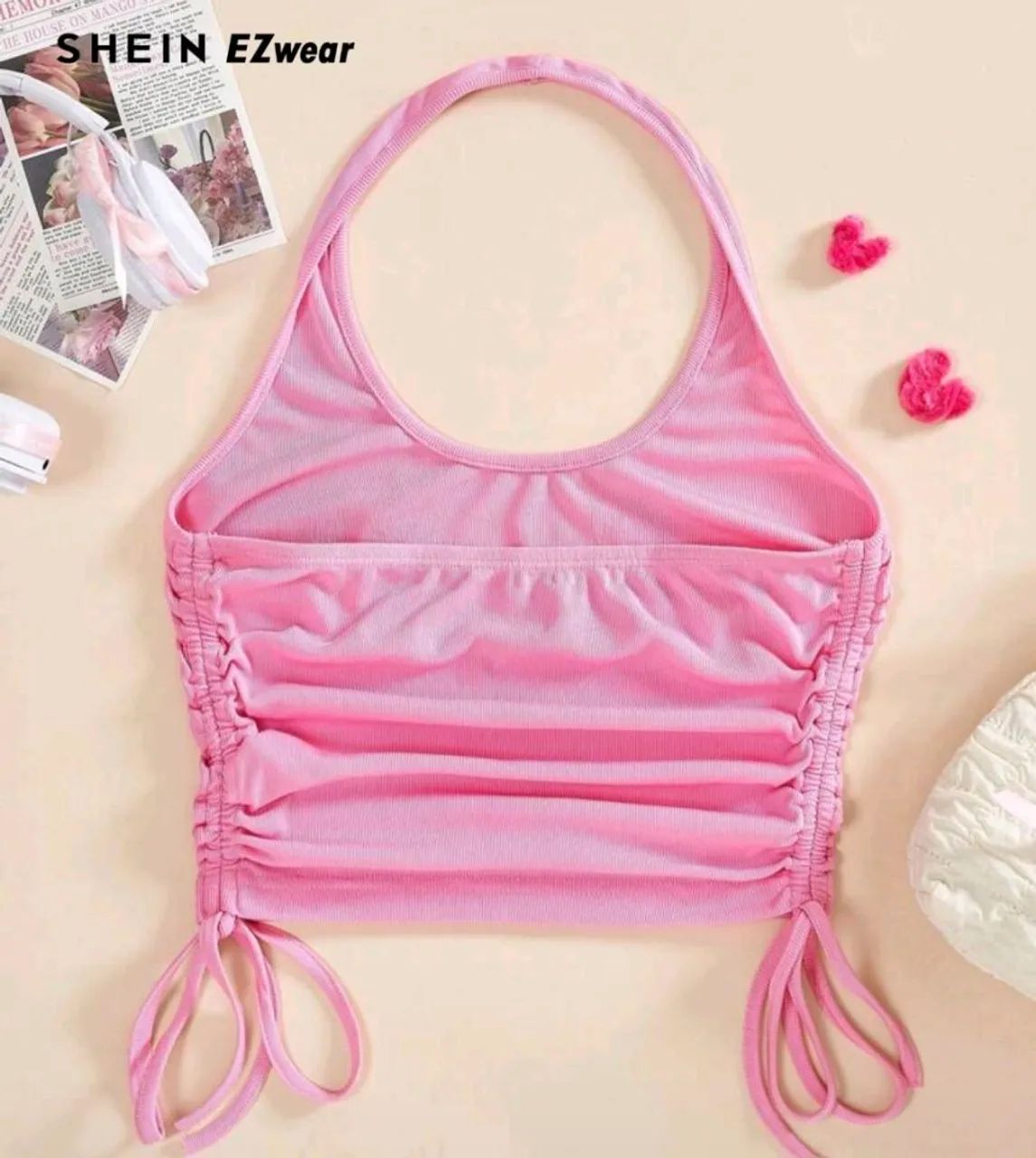Blusa cropped strass estilo 2000 - Foto 2