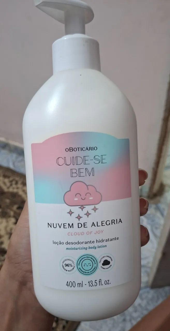 Creme hidratante corporal OBoticario 