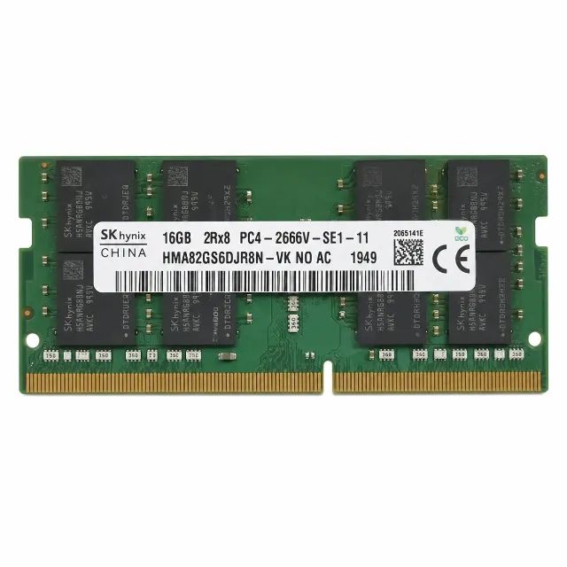Memória RAM DDR4 SK Hynix 16GB 2666MHz - HMA82GS6DJR8N-VK