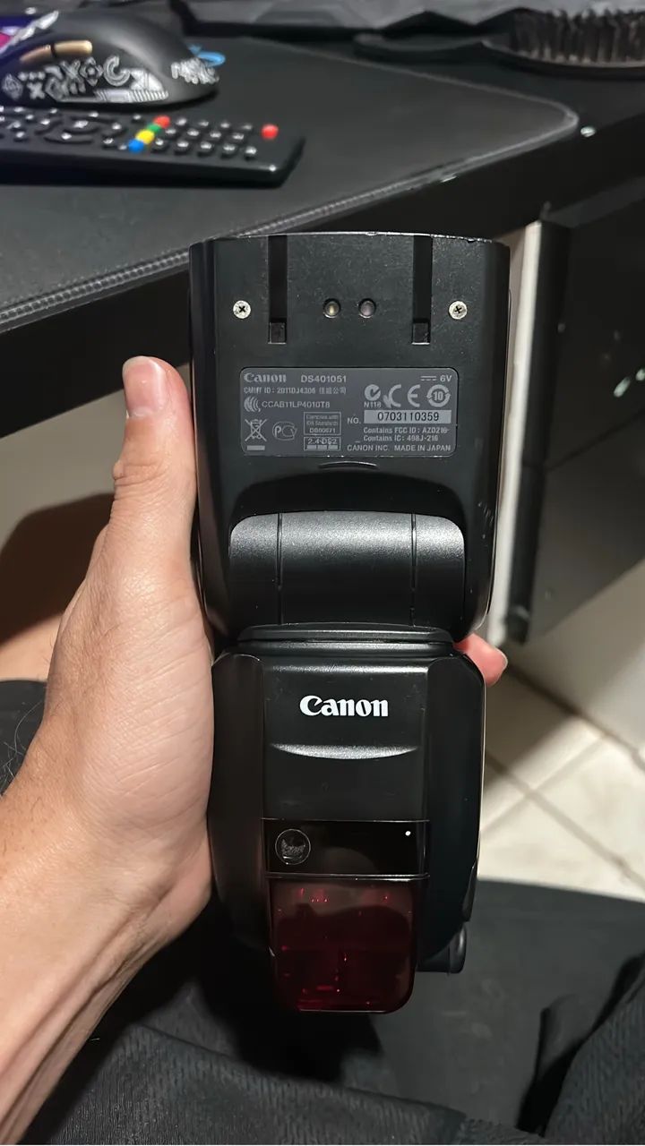 Flash Cânon 600-EX RT Speedlite - Foto 5