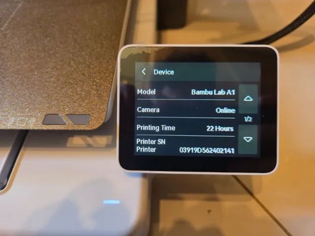 Impressora 3D Bambu Lab A1 Combo - 22 horas de uso - Foto 3
