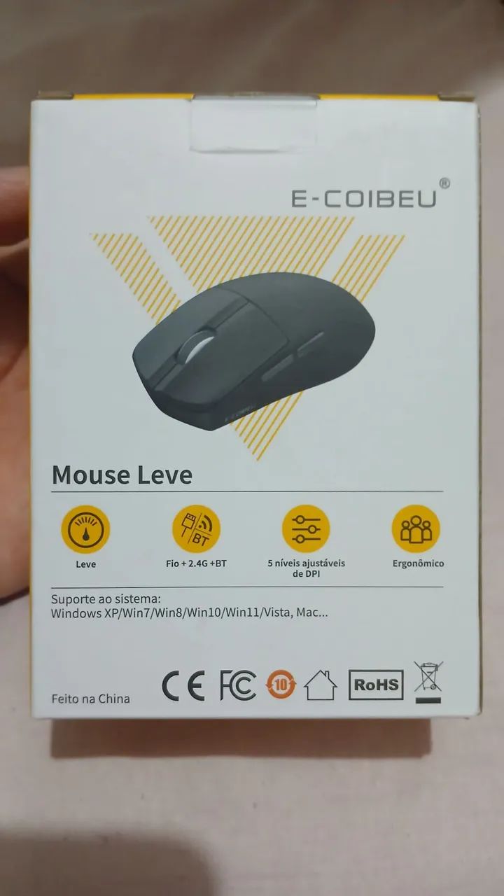 Mouse leve E-Coibeu WKPC-S44 leve - Foto 2
