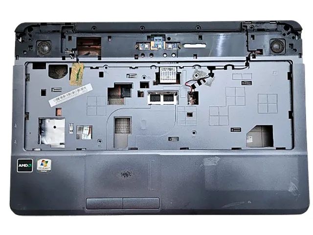 Base Carcaça Inferior Notebook Acer Aspire 5532 C/ Tampas Cinza