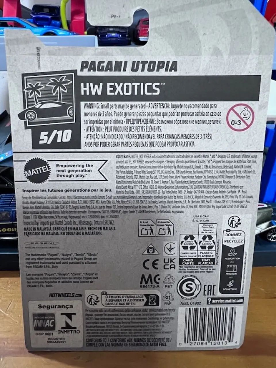 Miniatura Hot Wheels Pagani Utopia - Foto 5