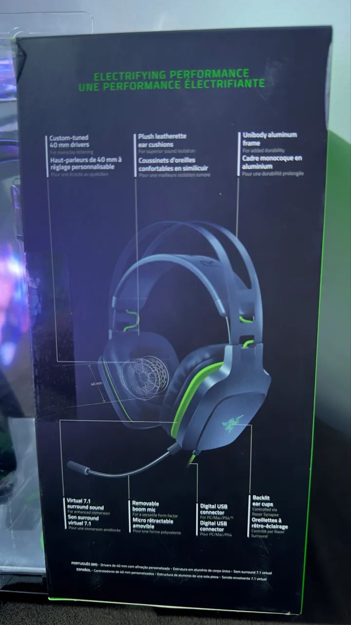 FONE RAZER ELECTRA V2 USB - Foto 2
