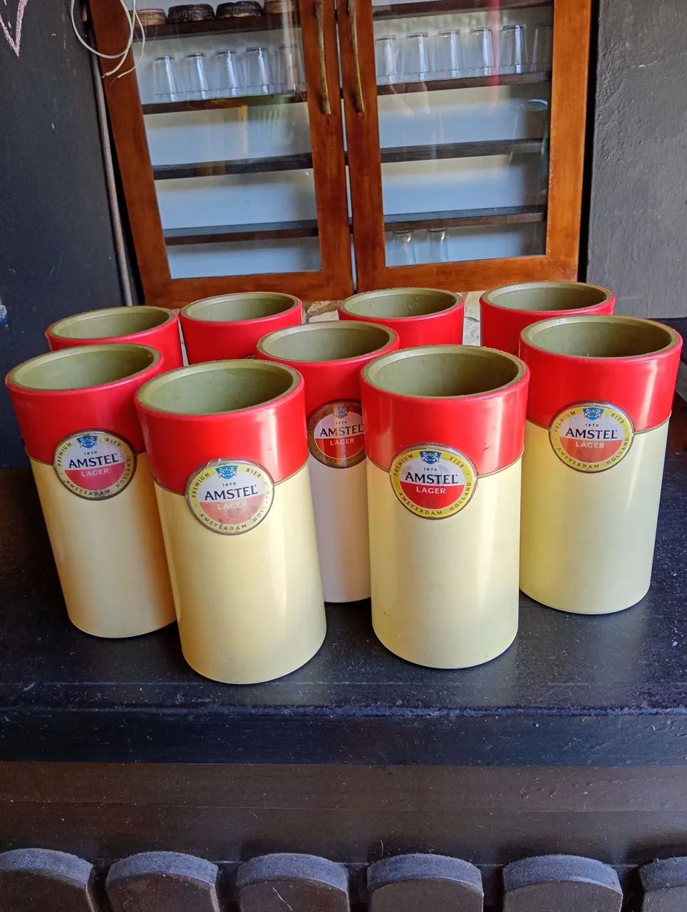 Porta cerveja 600ml Amstel