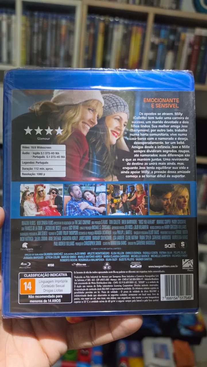 Blu-ray Já Estou Com Saudades Lacrado  - Foto 2
