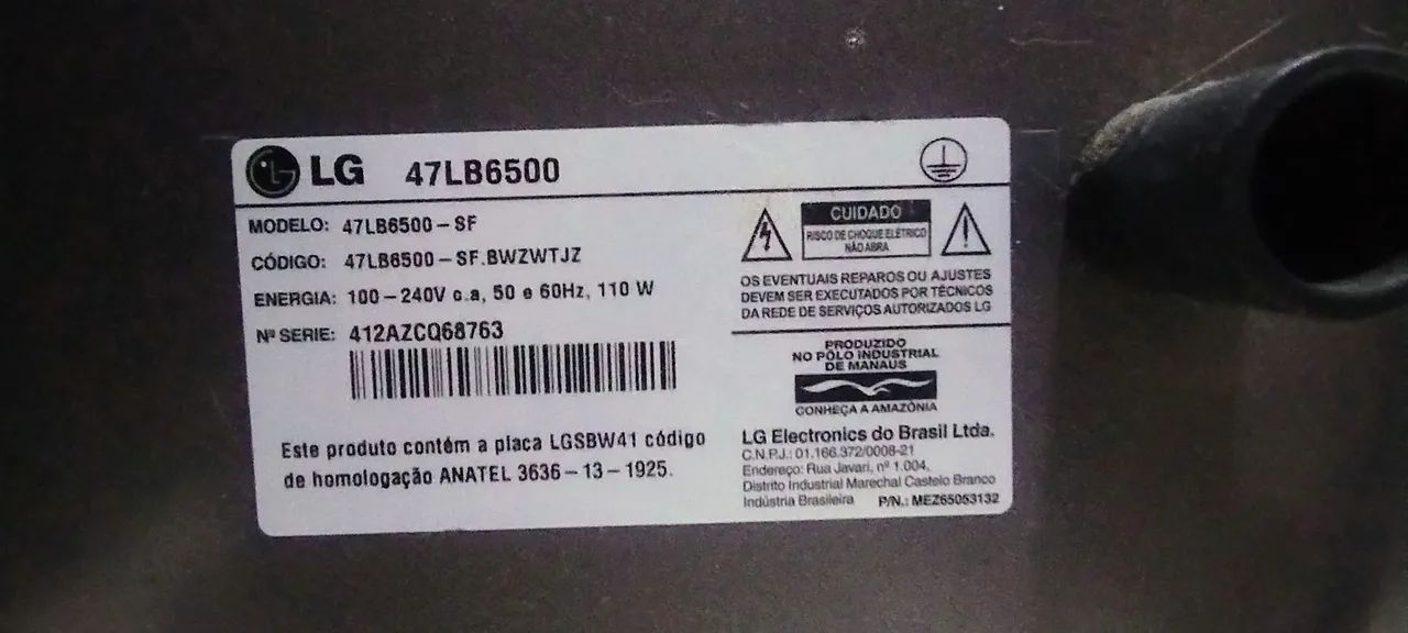 TV LG 47LB6500 - Foto 3