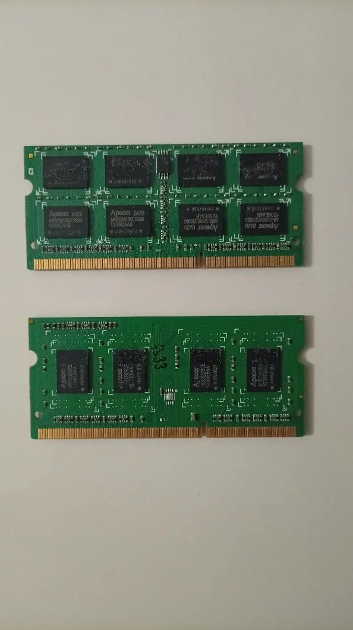 Memória Ram 6GB DDR3 Notebook (2x3GB)