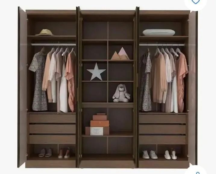 Guarda roupa 6 portas 