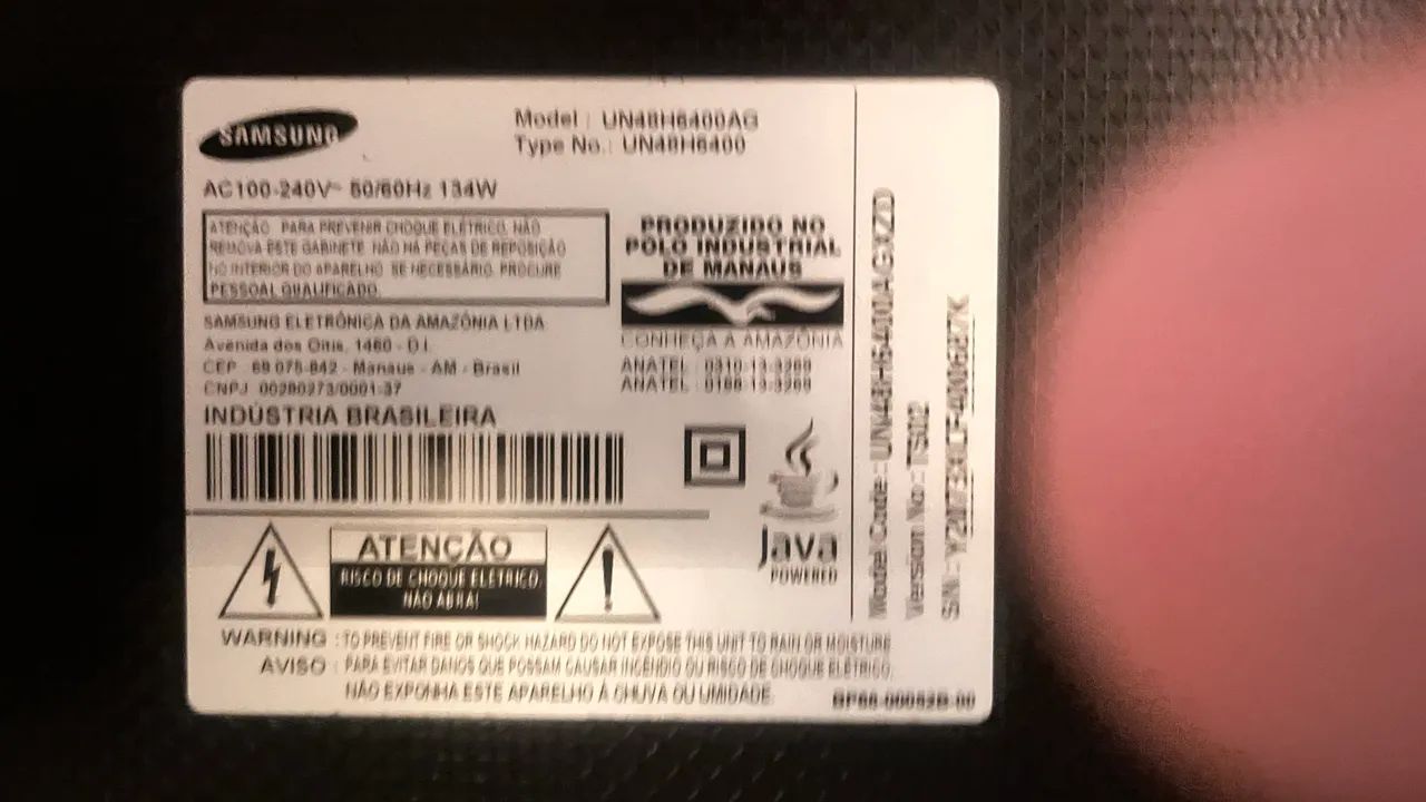 Vendo Televisão Samsung com defeito - Foto 4