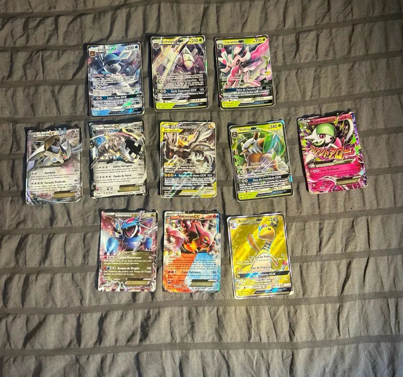 Cartas Pokémon EX/GX - 11 Cartas