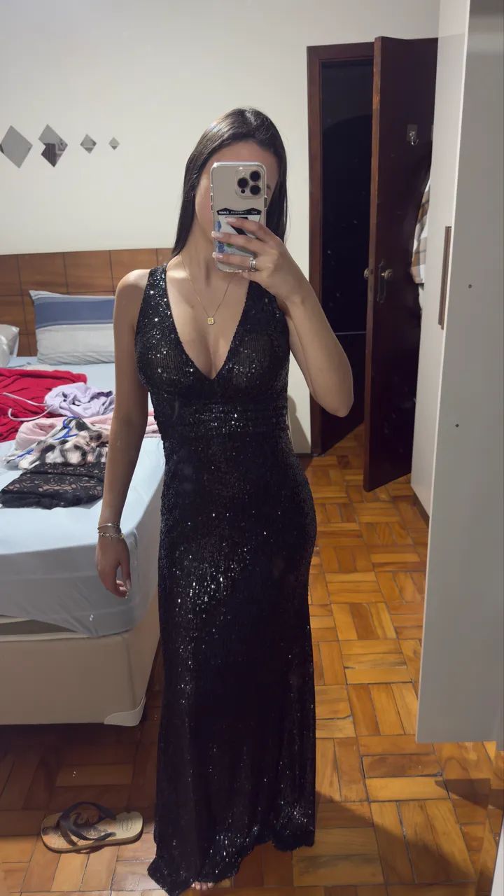 Vestido festa preto  - Foto 3