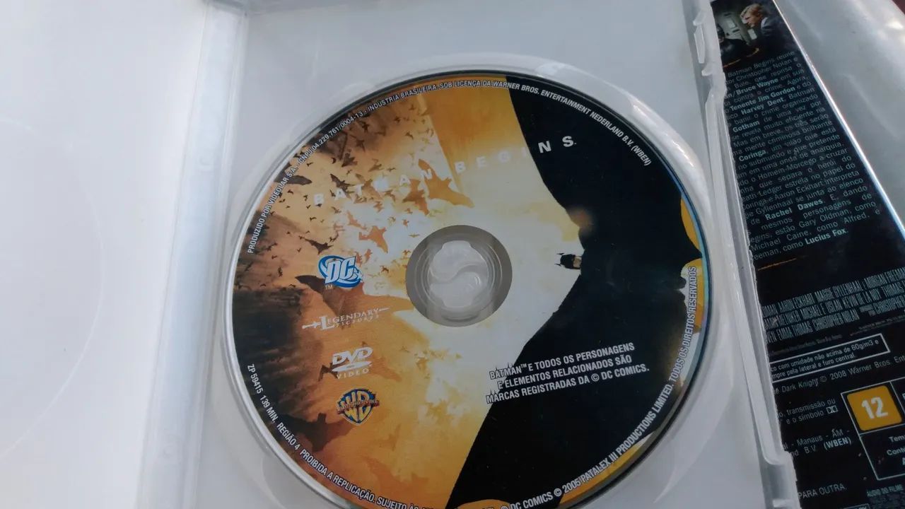Kit 2 DVDs originais Batman vol. 1e 2. - Foto 4