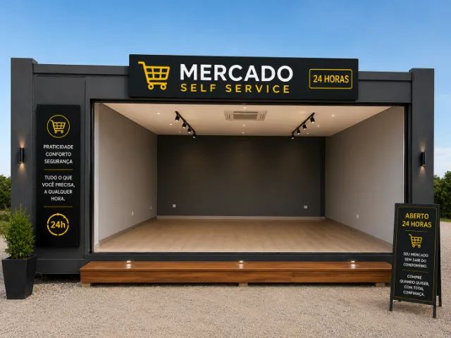 Minimercado Container em Florianopolis - Foto 5