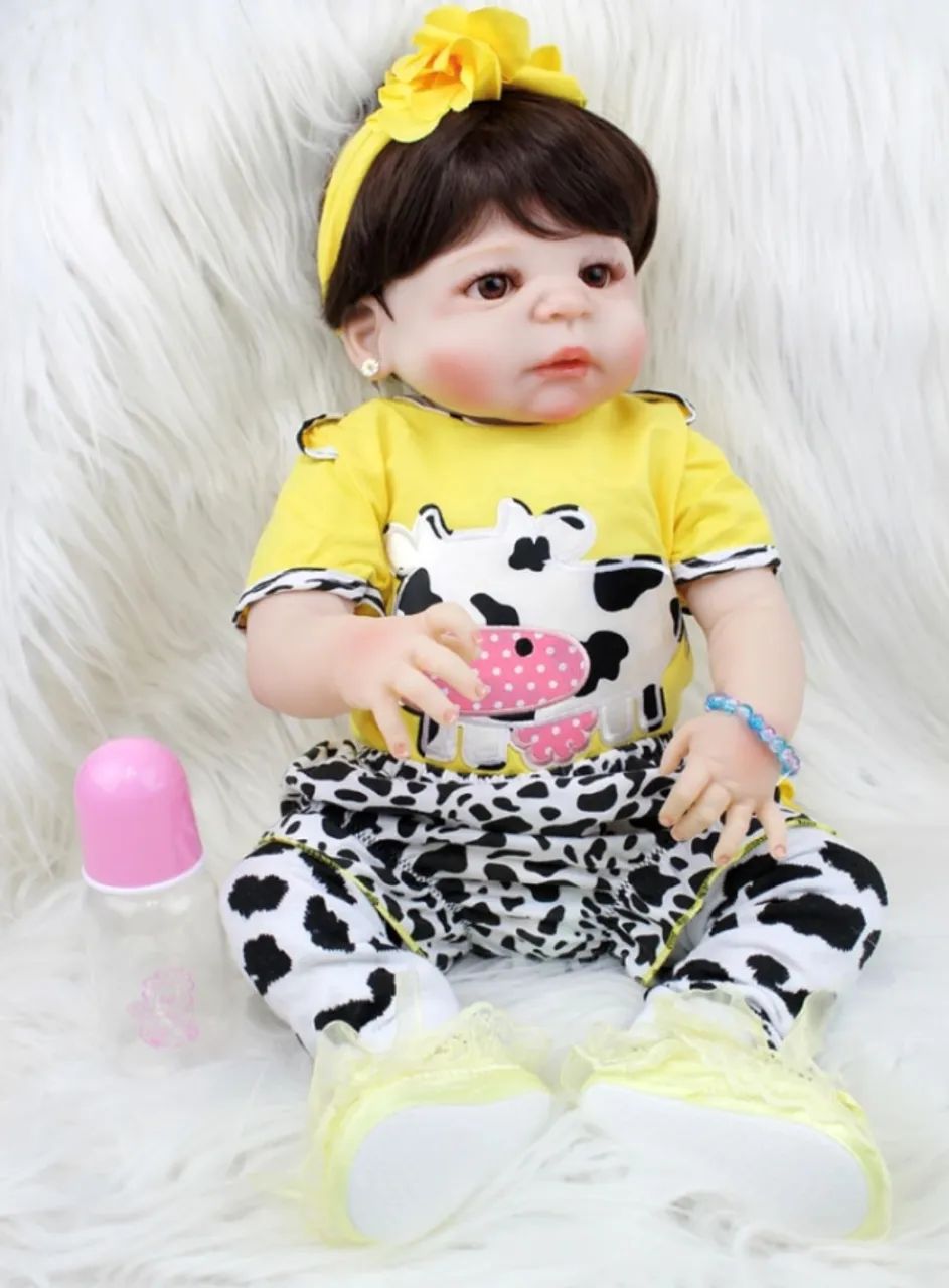 Boneca Realista Reborn Silicone Ana - Foto 5