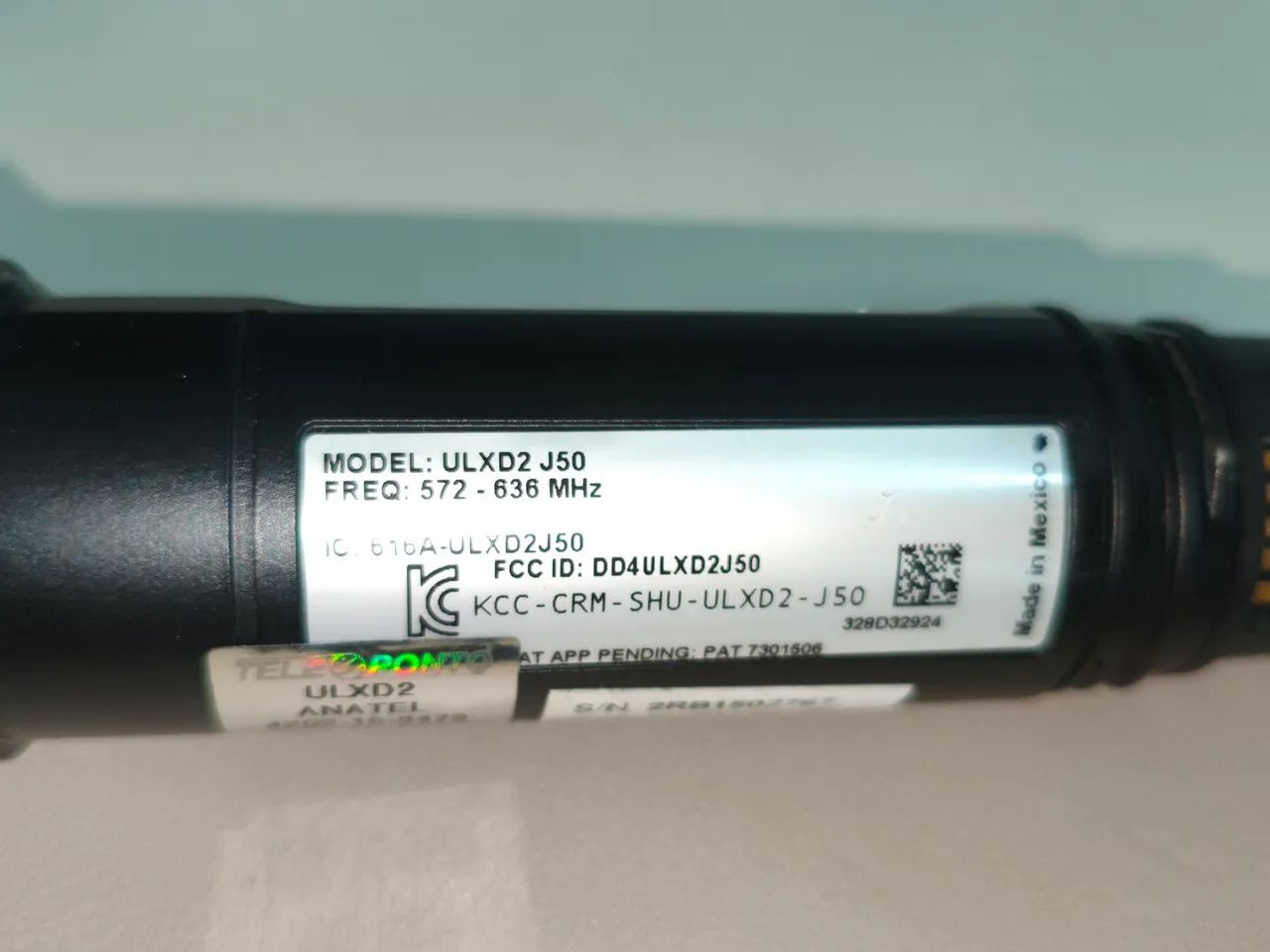 2 Microfones Sem Fio Transmissor De Mão Shure Ulxd2 Sm58 J50