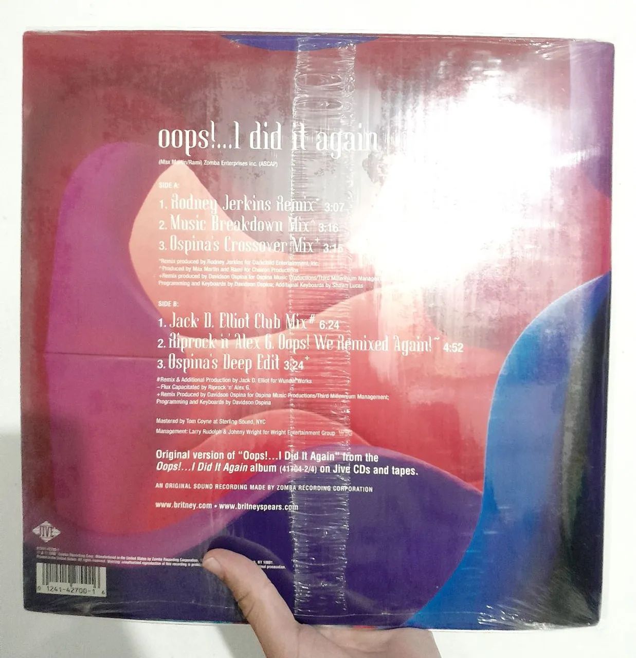 Britney Spears - LP lacrado - Oops!...I Did It Again (single) - Foto 2