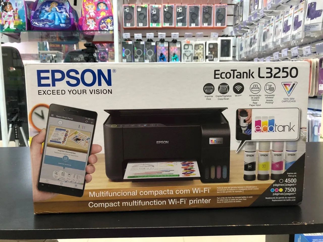 Impressora Epson EcoTank L3250 - Foto 5
