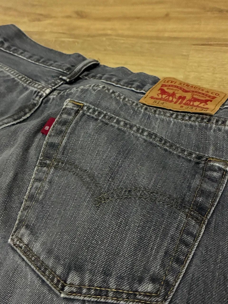 Calça Levis Original Cinza  - Foto 4