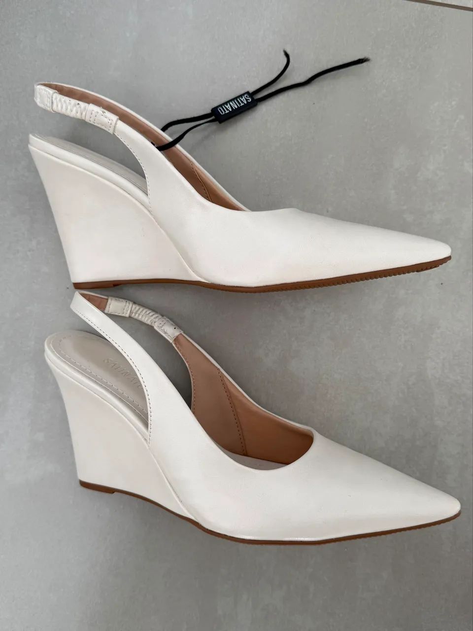 Scapin Off White Satinato