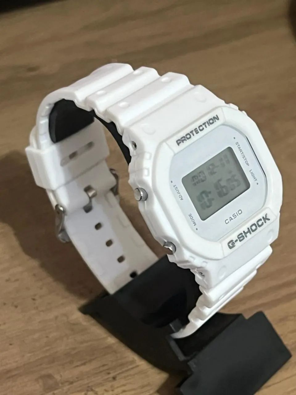 Relógio G Shock Casio Quadrado Digital Branco - Foto 2