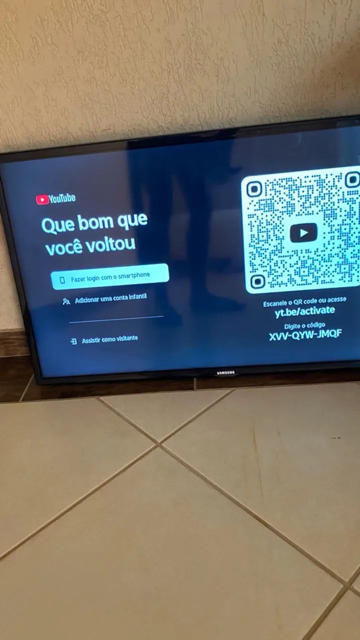 TV Samsung com smart 42 polegadas com controle novo zerado - Foto 3