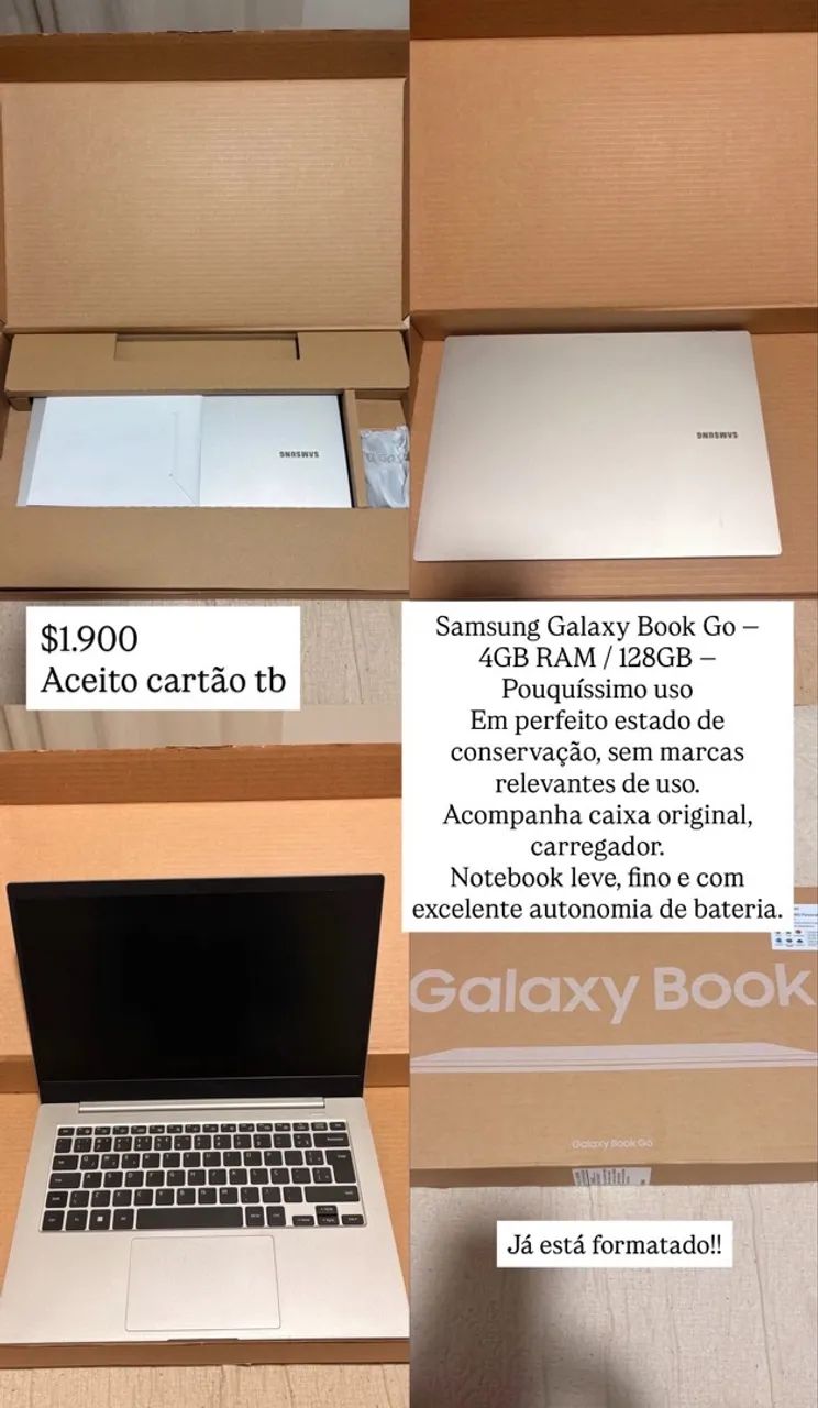 Computador Galaxy Book Go - Foto 5