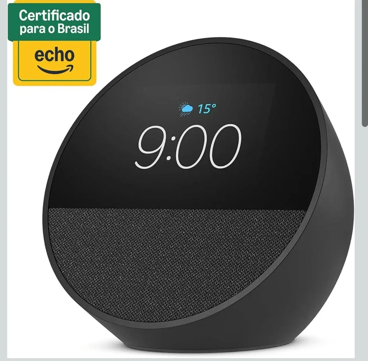 Echo Spot com Alexa (Geração mais recente)