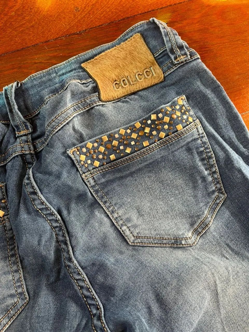 calça jeans colcci vintage - Foto 4
