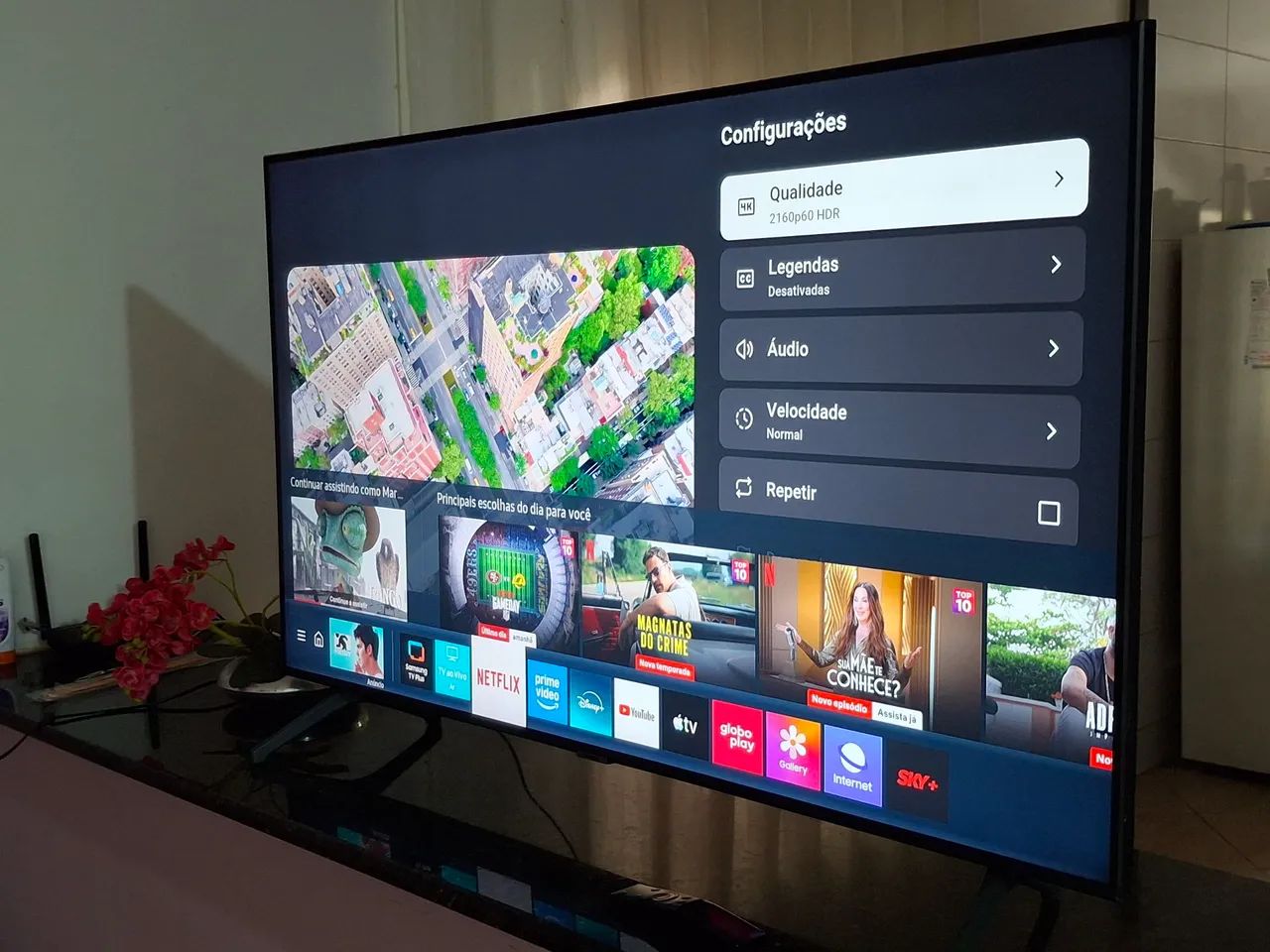 SmartTv Samsung 50 Polegadas 4k - Foto 3