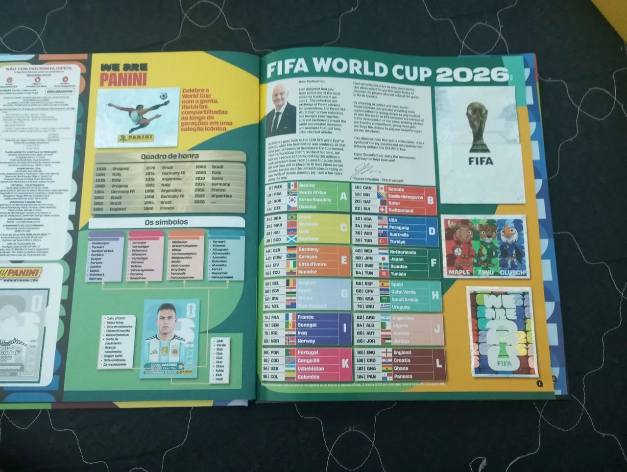 Álbum da copa de 2026 completo  - Foto 3