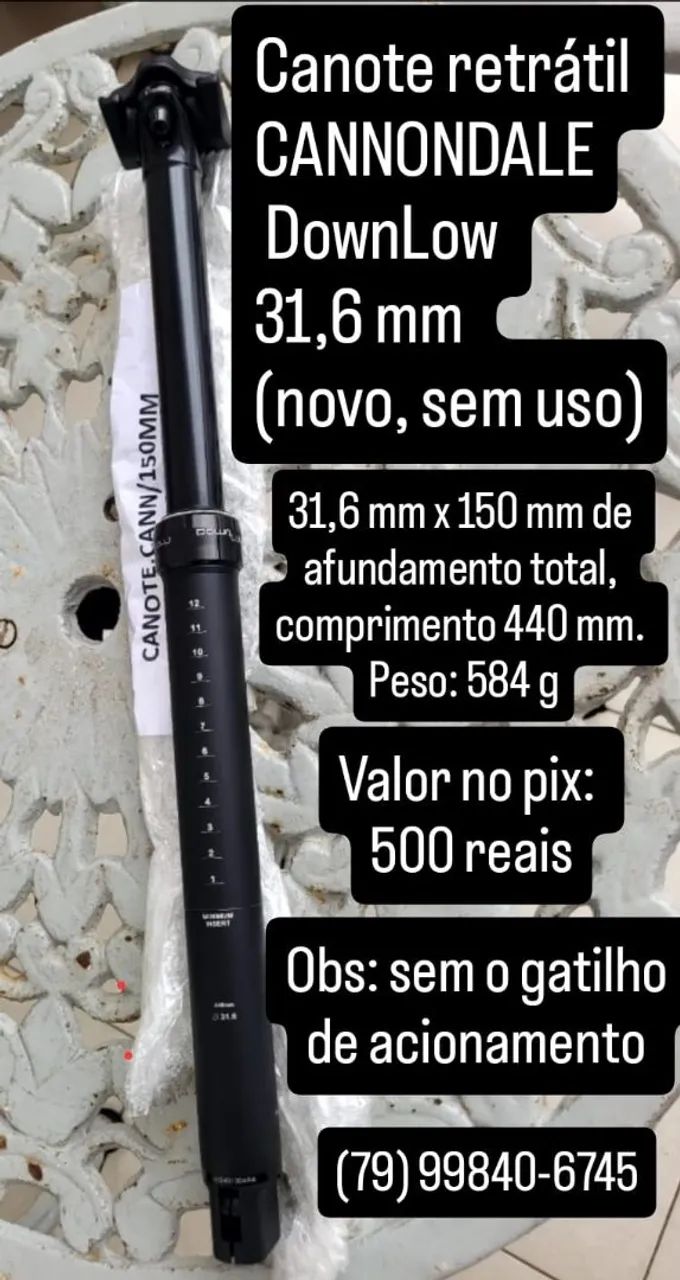 Canote retrátil 