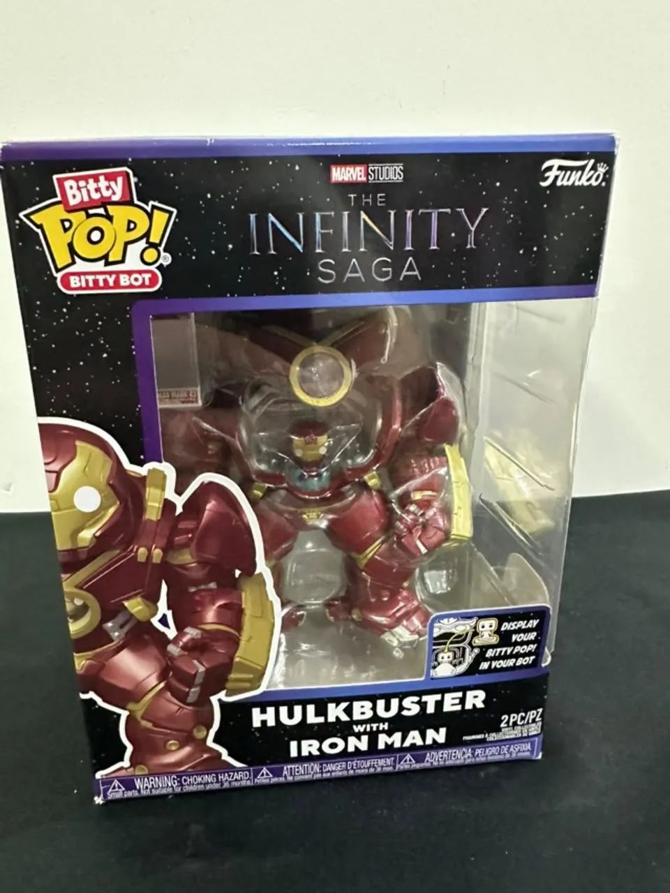 Funko Bitty Bots Infinity Hulkbuster With Iron Man