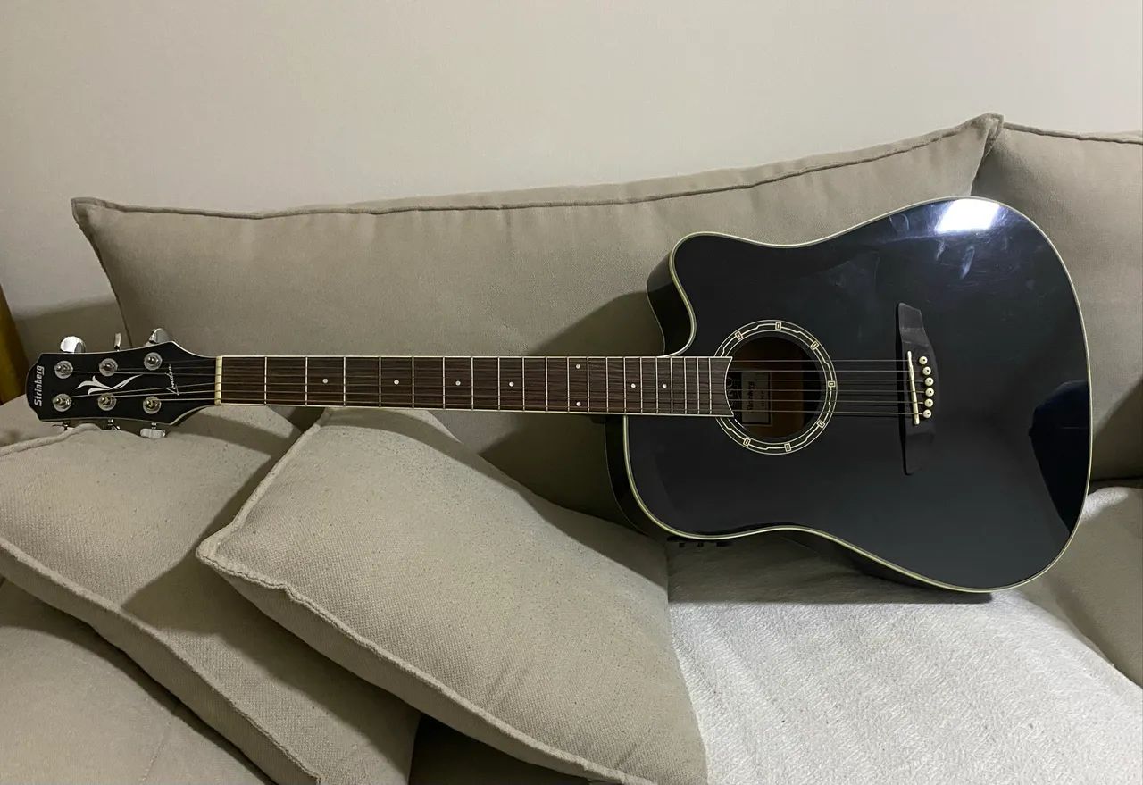 Violão strimberg elétrico excelente  - Foto 4