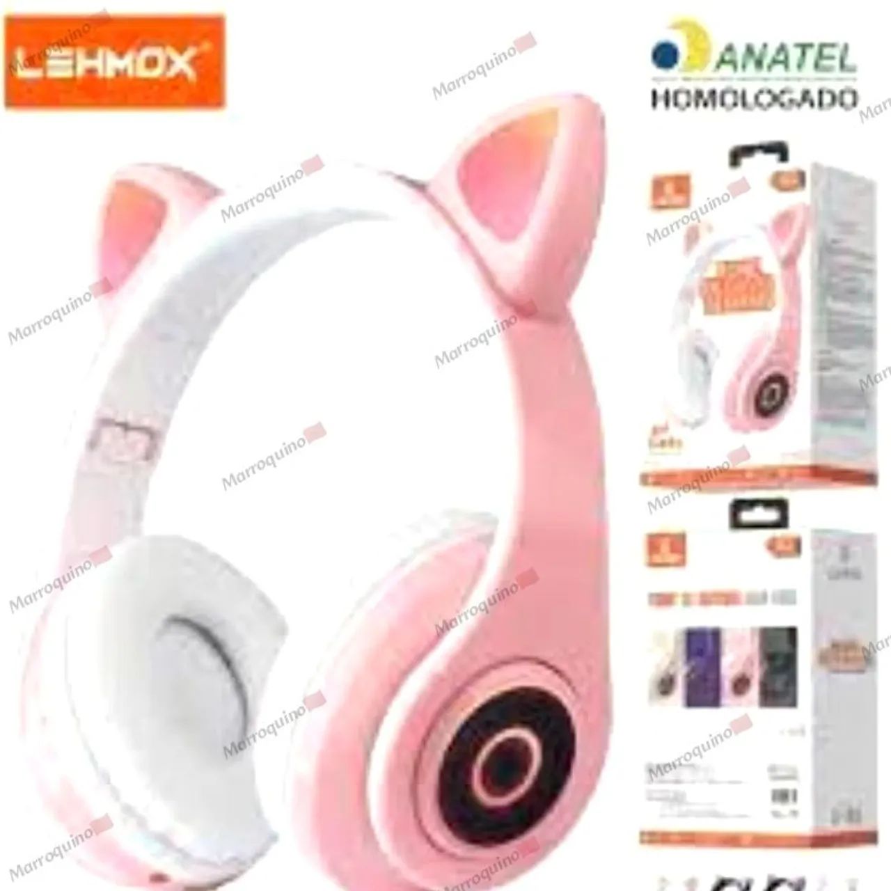 Fone Gatinho Lehmox Bluetooth 