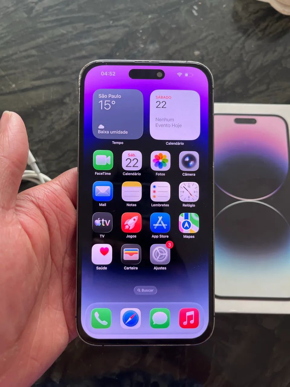 iPhone 14 Pro Max 128gb (sem defeito) - Foto 3