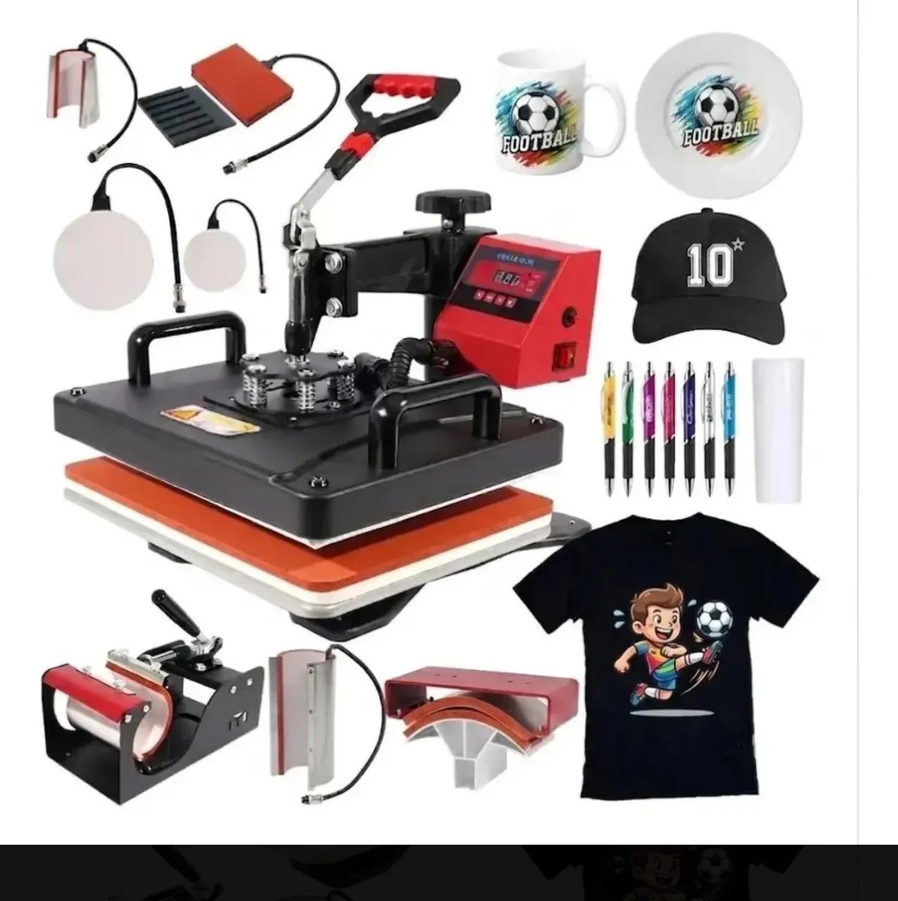 Kit para personalização prensa térmica e impressora  - Foto 3
