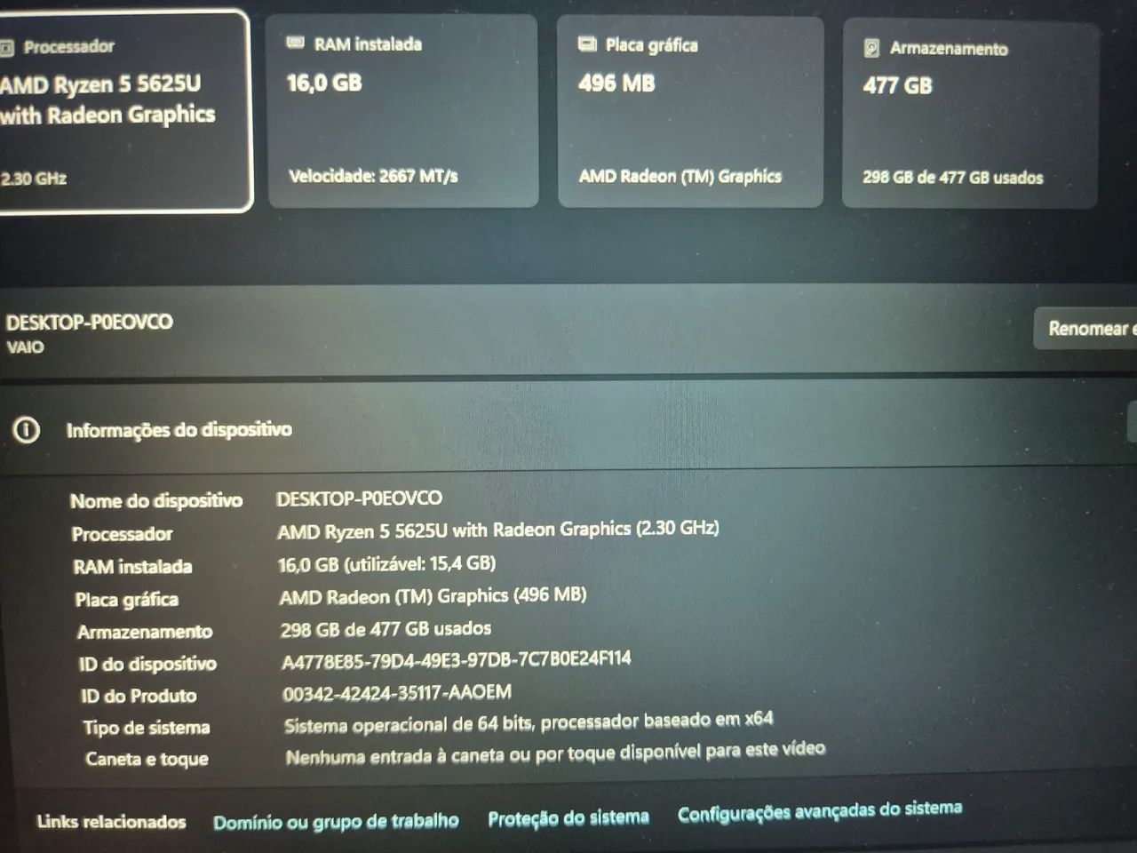 Notebook um mês de uso - Foto 2