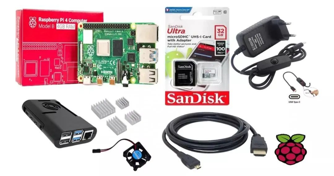 Kit Completo Raspberry Pi 4 Model B 4G RAM428513276829388800