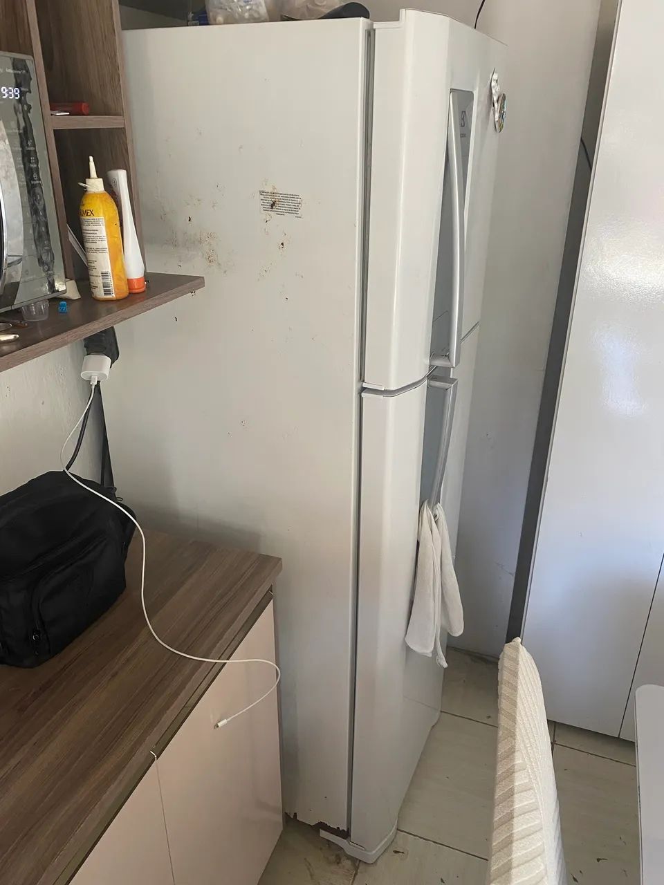 Geladeira Electrolux com  defeito