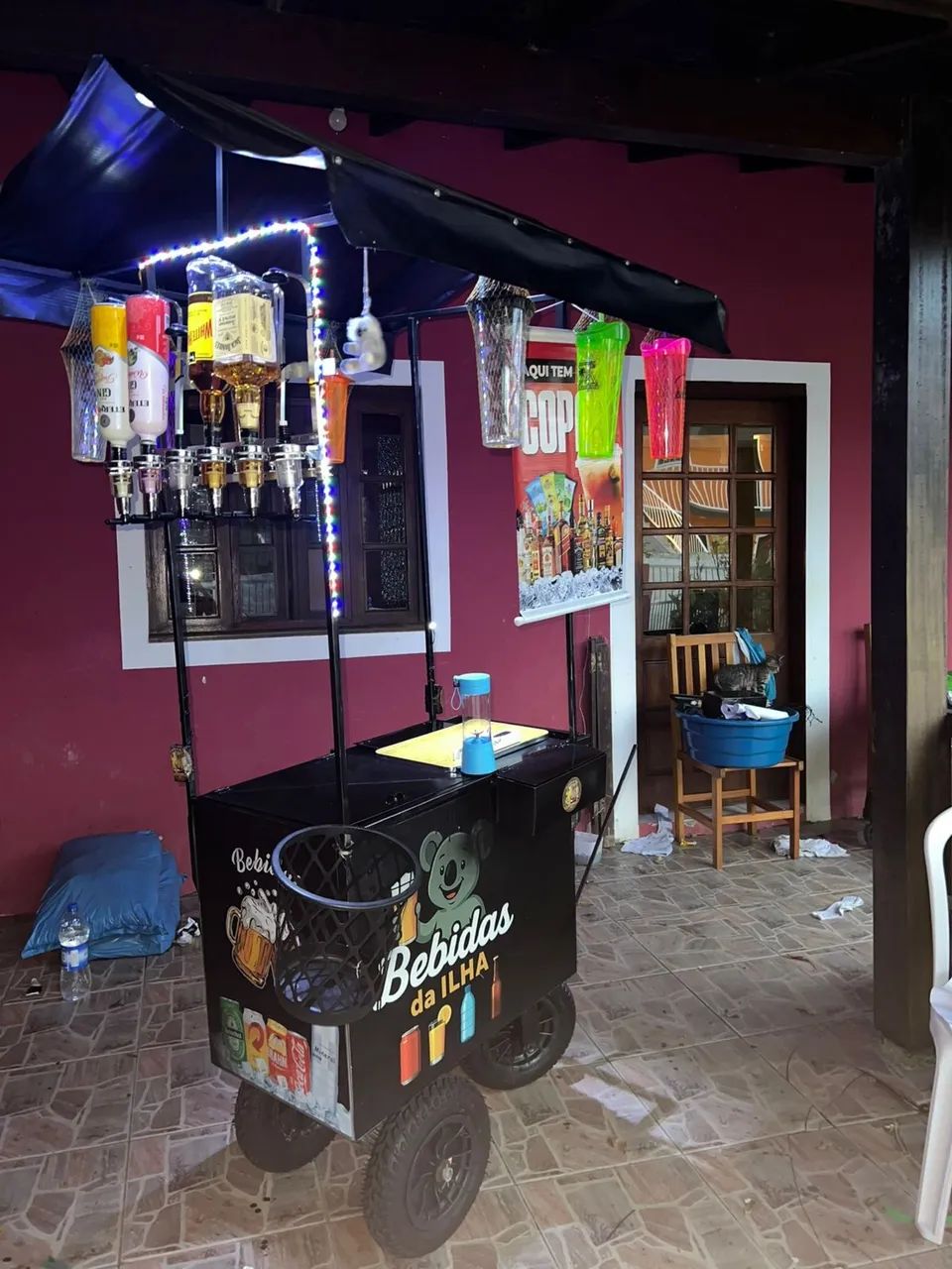 VENDO CARRINHO DE BEBIDA - Foto 4