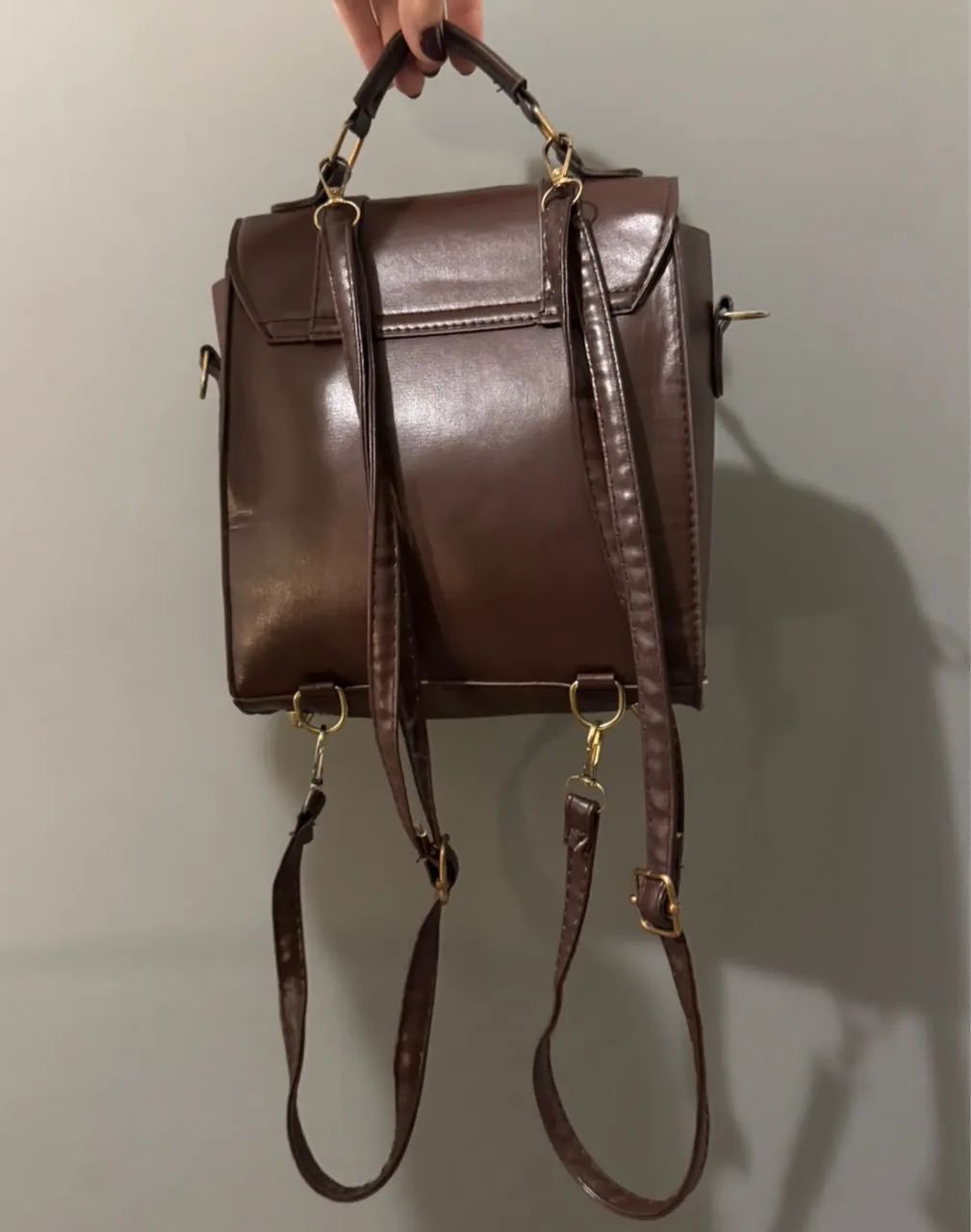 Bolsa feminina marrom  - Foto 2