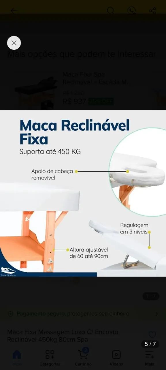 Vendo maca fixa para estética  - Foto 4