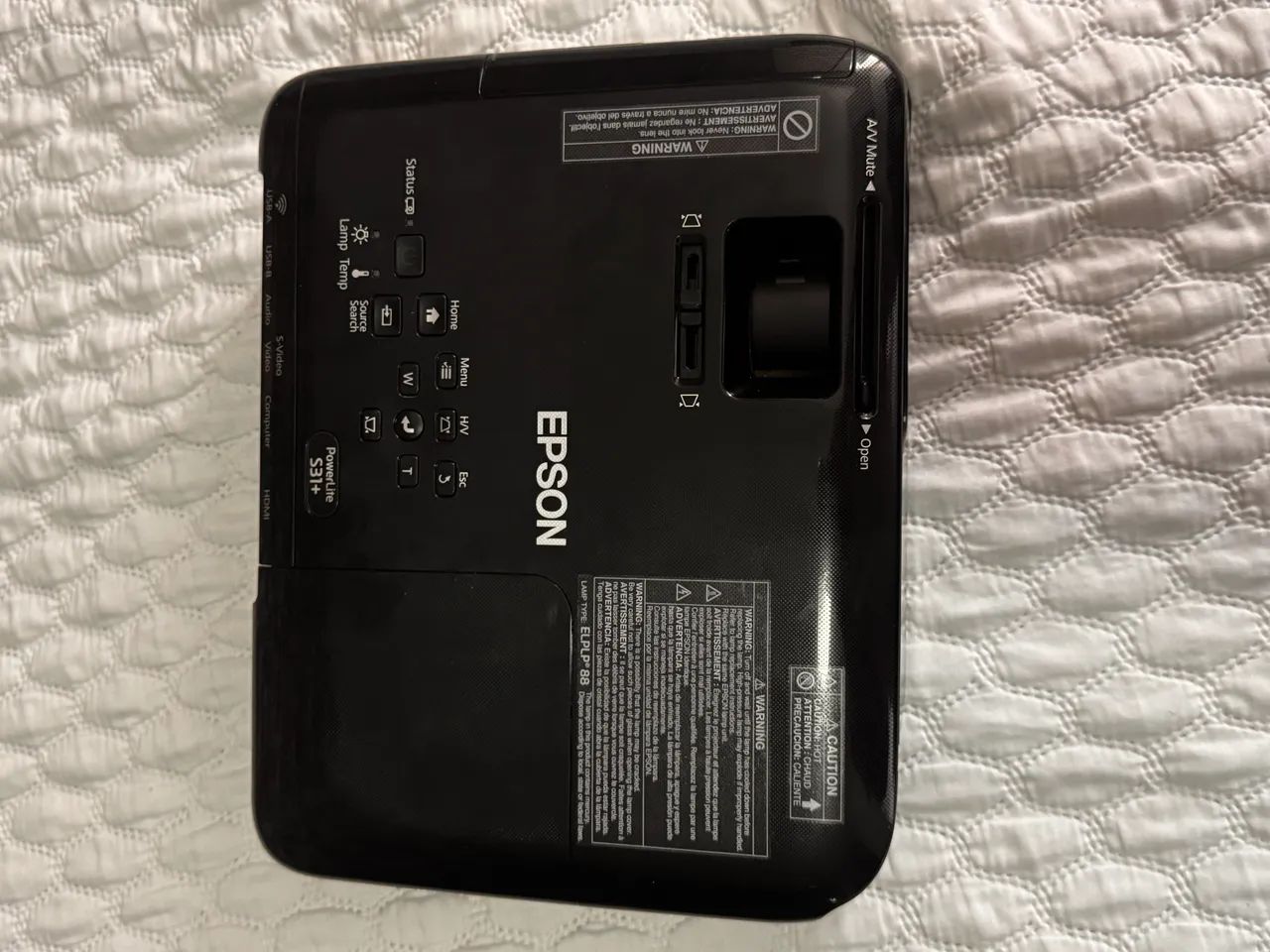 Projetor Epson PowerLite S31+ (S31 Plus) - Foto 3