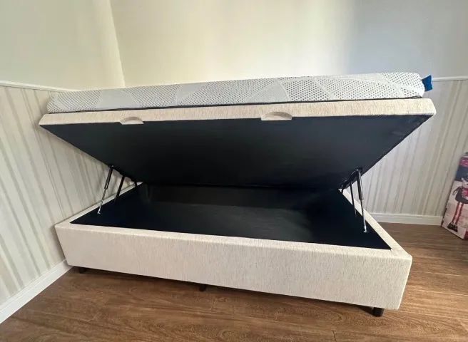 Box solteiro bau novo
