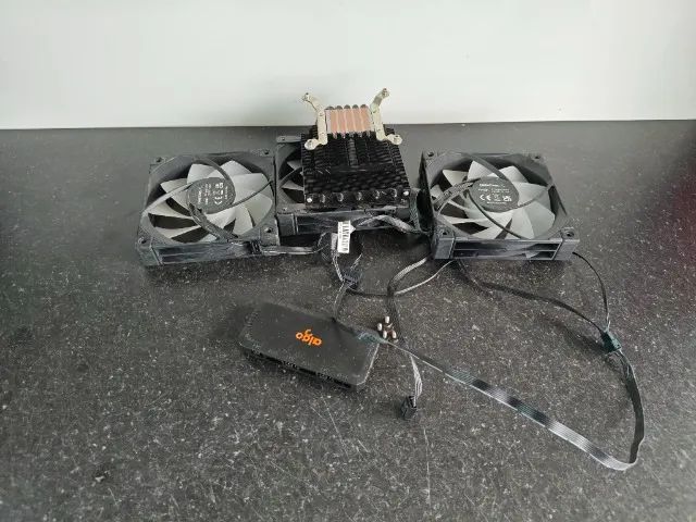 Kit Air Cooler DeepCool + 2 Fans DeepCool + Controladora Aigo - Foto 4