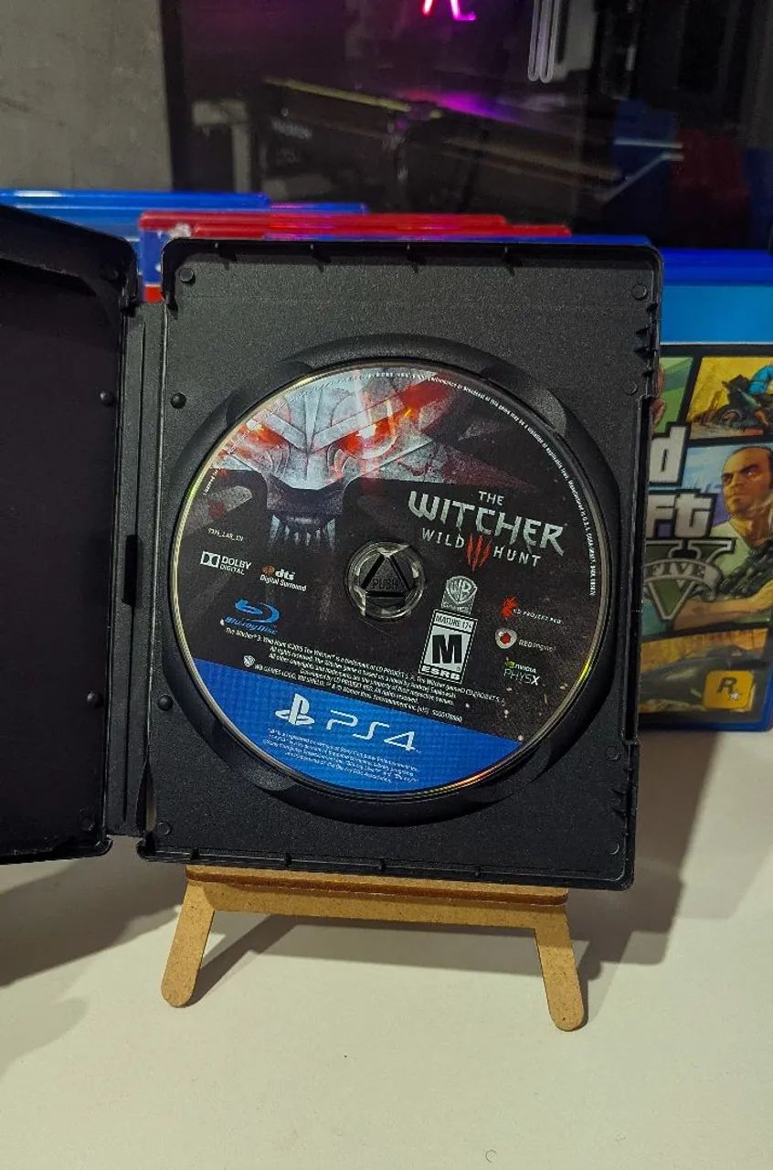 THE WITCHER 3 - JOGO PS4