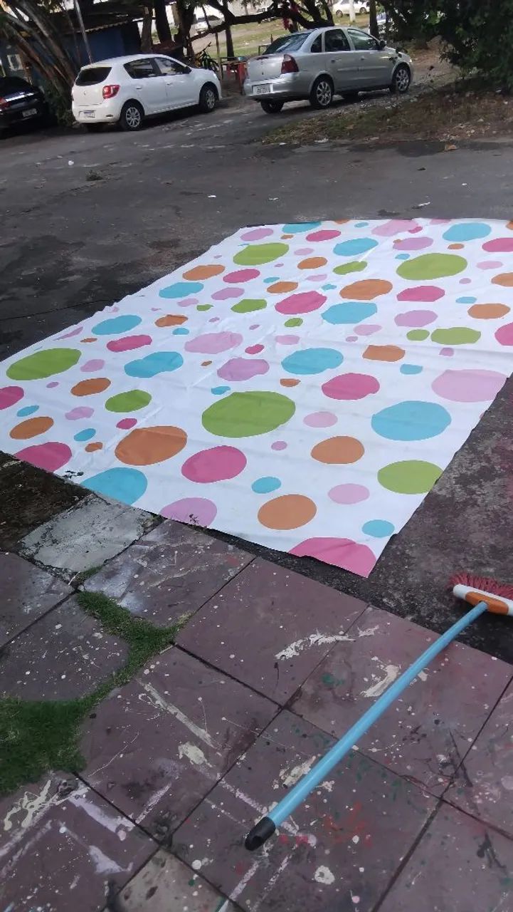LONA IMPERMEÁVEL 5 X 4. Serve pra festa.  - Foto 3